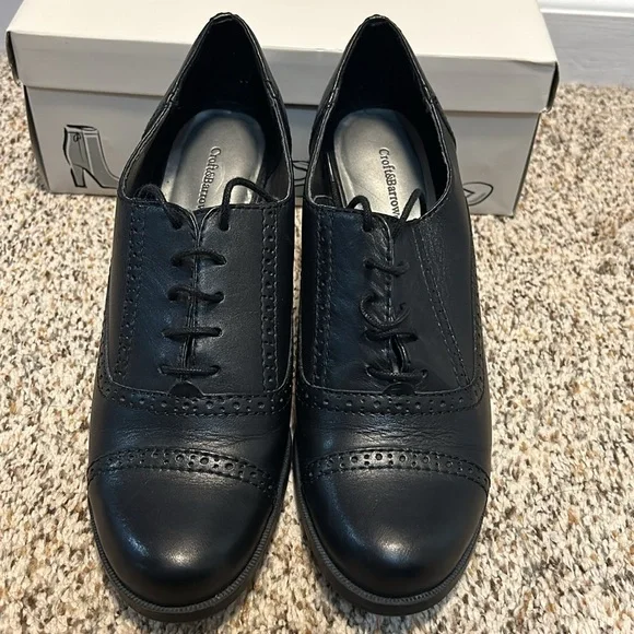 New croft & barrow chunky heel Oxfords size 8 - Picture 4 of 9